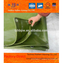 100% polyester imperméable à l&#39;eau anti-uc PVC recouvert de bâche Fabricant